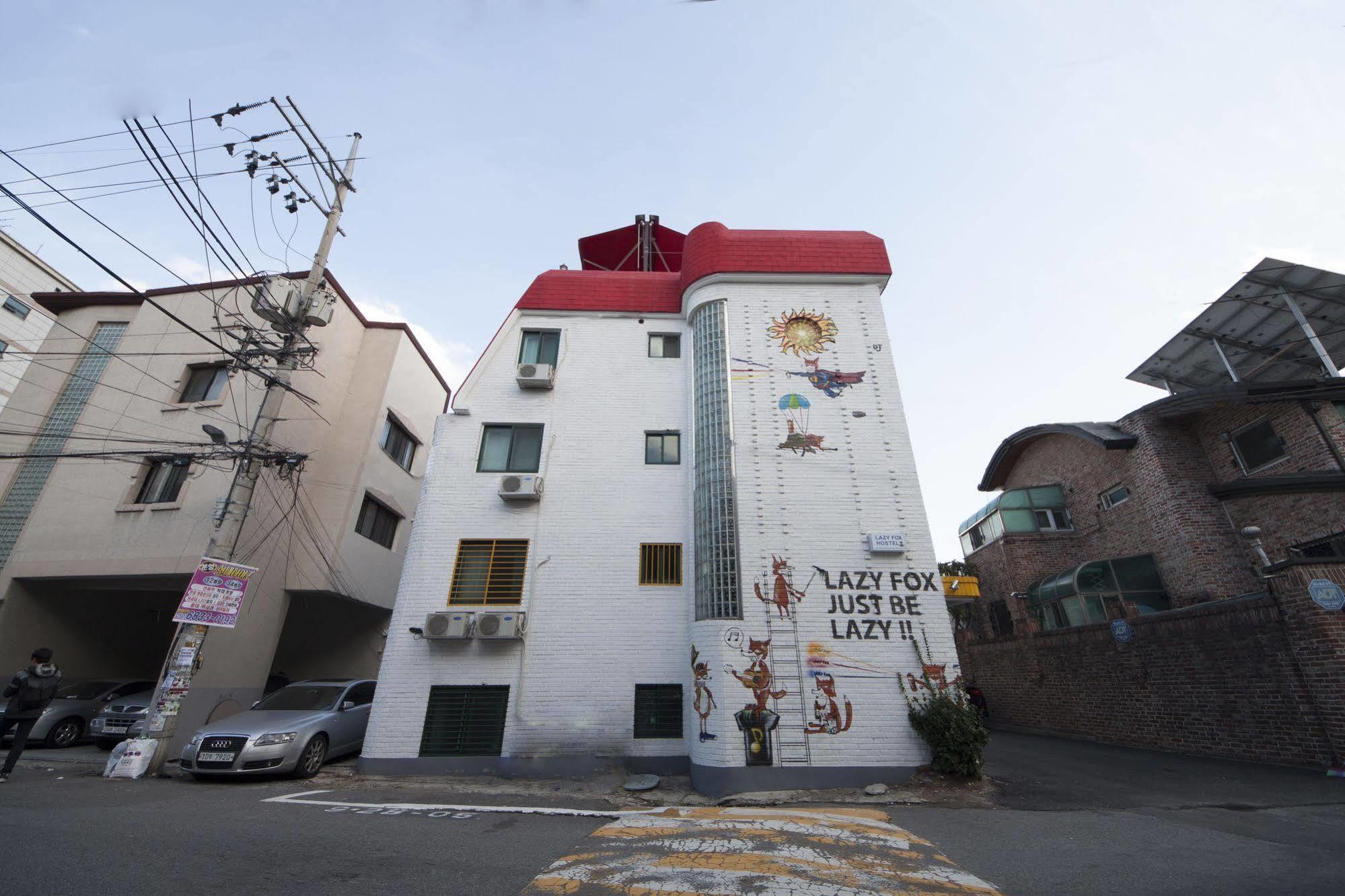 Hongdae Lazy Fox Hostel In Séoul Extérieur photo