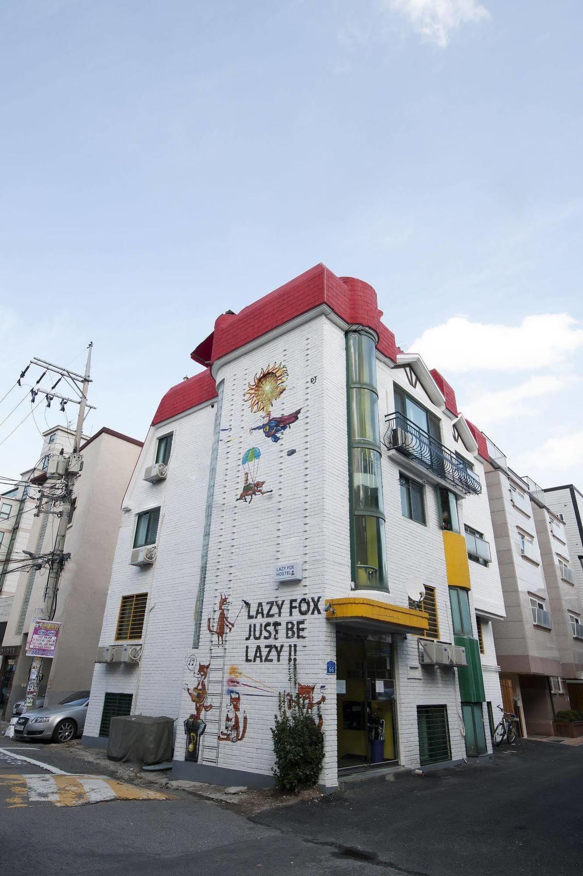 Hongdae Lazy Fox Hostel In Séoul Extérieur photo